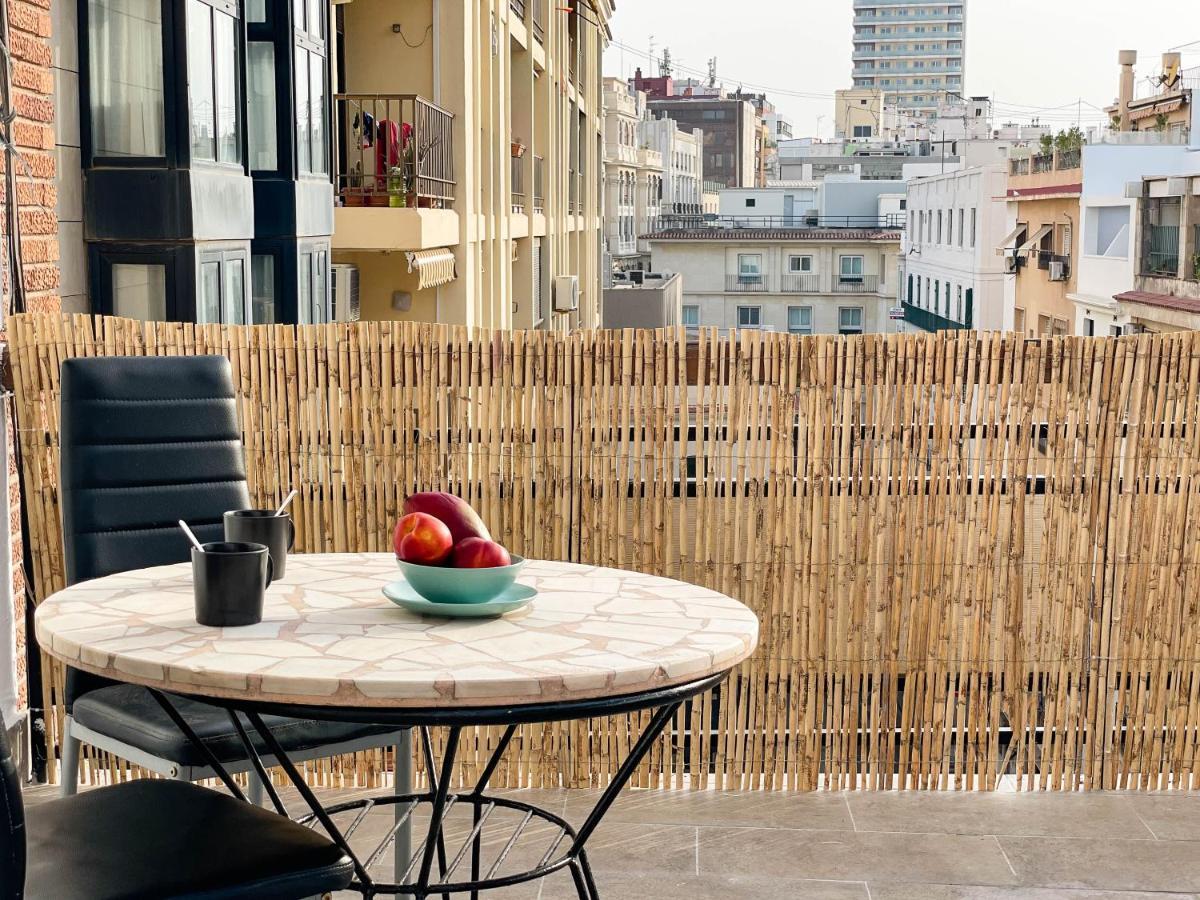 La Terraza. Vistas Al Castillo A 1 Min. De La Playa 阿利坎特 外观 照片