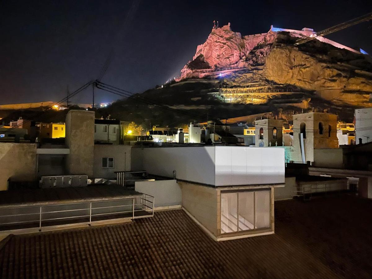 La Terraza. Vistas Al Castillo A 1 Min. De La Playa 阿利坎特 外观 照片